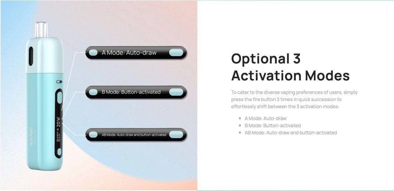 Aspire Fluffi POD 1500mAh 酪梨寶寶 電子煙主機套件:圖片 6