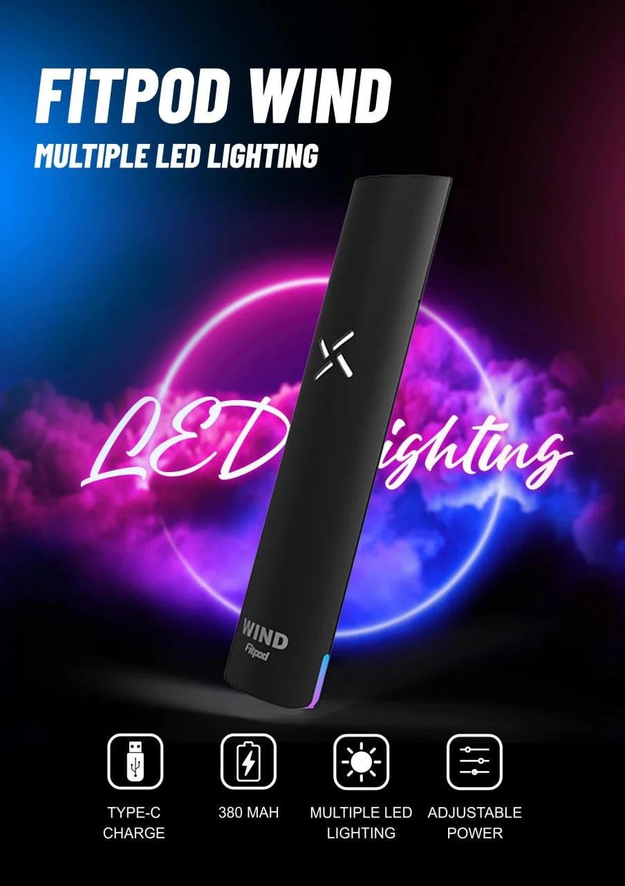 Fitpod Wind 發光悅刻一代|可調輸出|底部彩燈設計:圖片 3