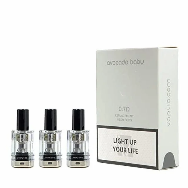 Vaptio Avocado Baby 酪梨空倉|0.7Ω 大煙霧 / 1.2Ω 綿密口感:圖片 2